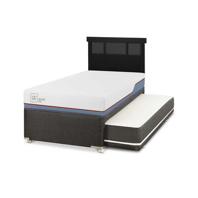 Imagen 2 del producto Cama Nido CIC 1,5 Plazas Excellence Plus + Respaldo Dublin Negro