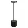 Lámpara de Mesa Metal Vgo Recargable con sensor  33 cm Negro