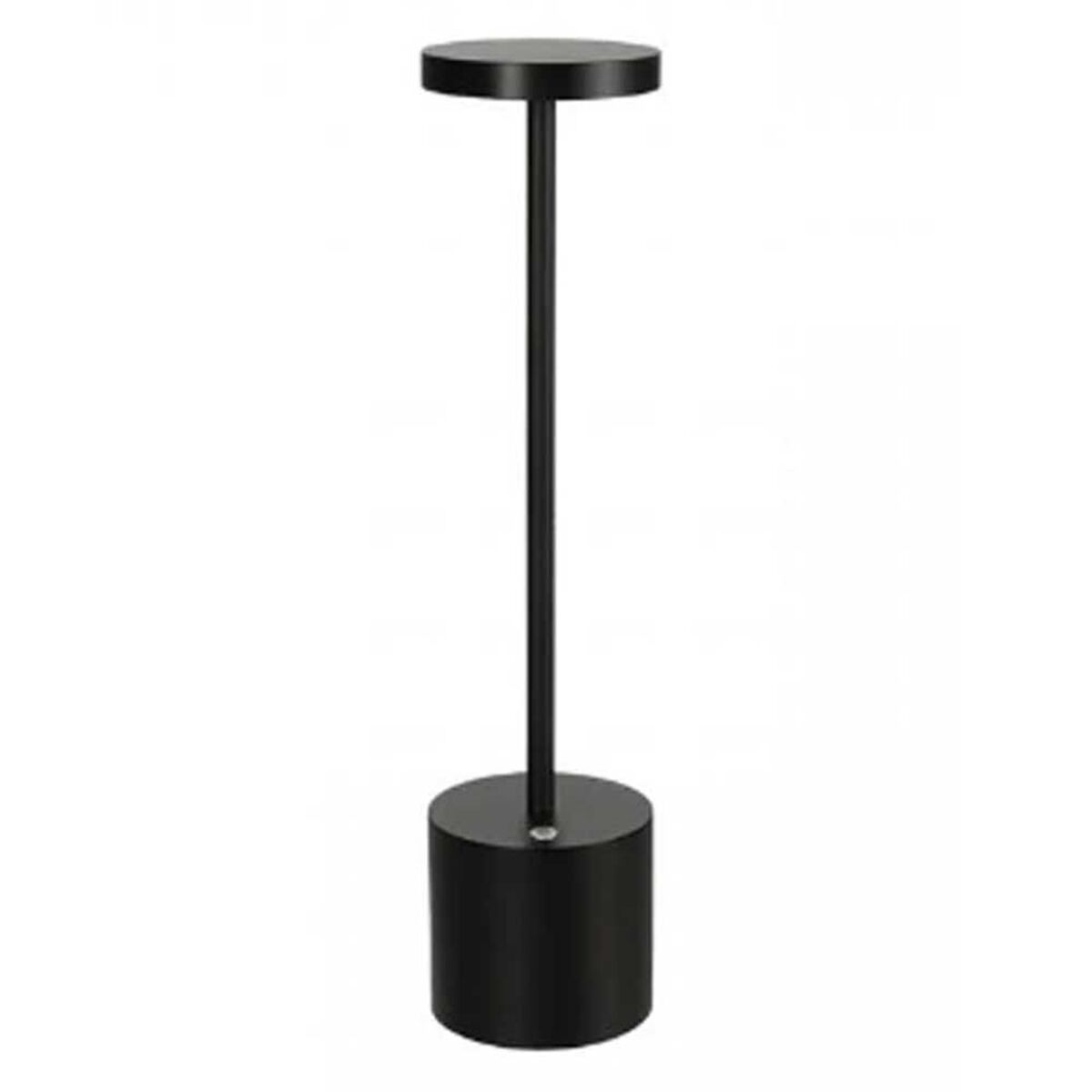 Lámpara de Mesa Metal Vgo Recargable con sensor  33 cm Negro