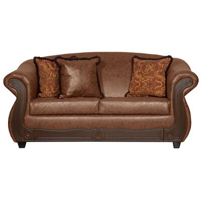 Sofá Black Factory Estambul 2 Cuerpos Terracota