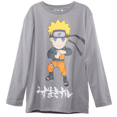 Polera Manga Larga Niño Naruto