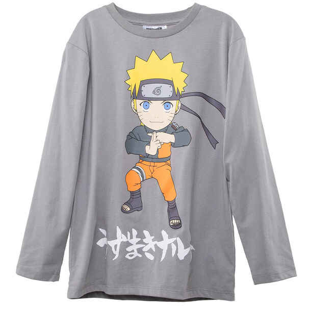 Polera Manga Larga Niño Naruto