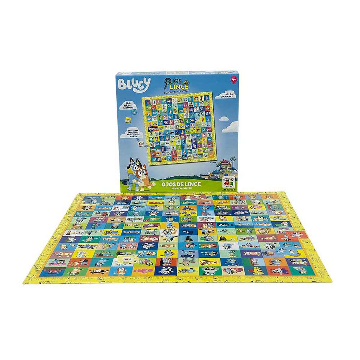 Juego de Mesa Ojos De Lince - Bluey
