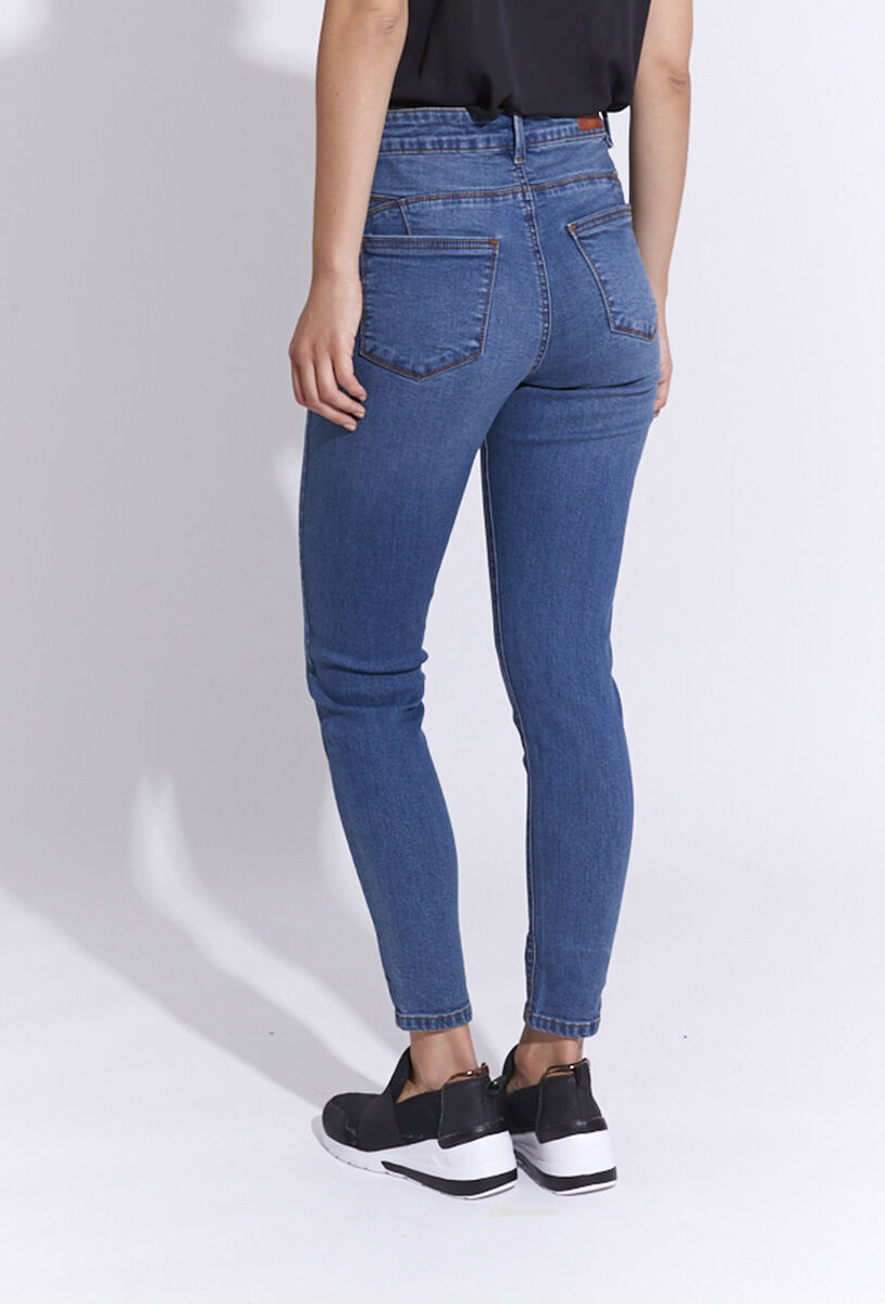Jeans Pitillo Mujer Zibel