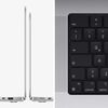 Notebook Apple Macbook Pro MK1E3CI/A Chip M1 Pro 16GB 512GB SSD 16,2" Plata