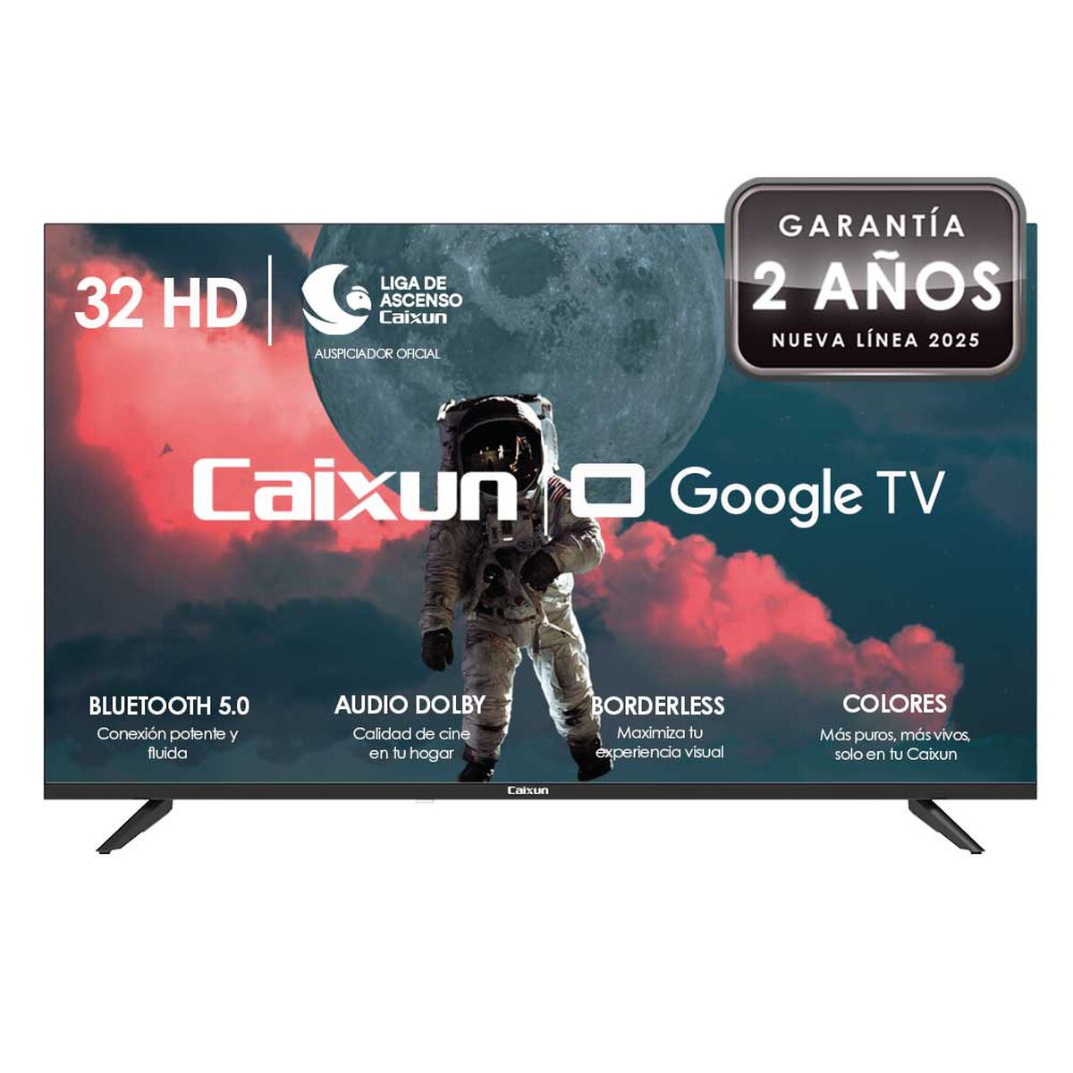 Smart TV LED 32&quot; Caixun HD Google TV C32V1HG