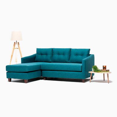 Imagen 2 del producto Sofá Seccional Barra Design Elena Izquierdo 3 Cuerpos Petróleo