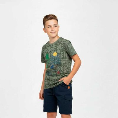 Polera Manga Corta Niño Cutback