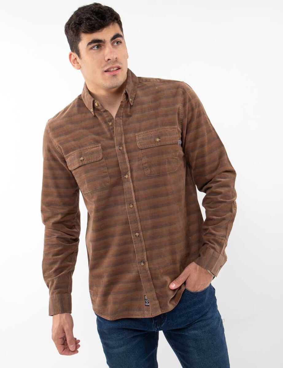 Camisa Tartán Manga Larga Hombre Fiorucci