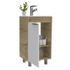 Mueble de Lavamanos Piso + Espejo TuHome Carter