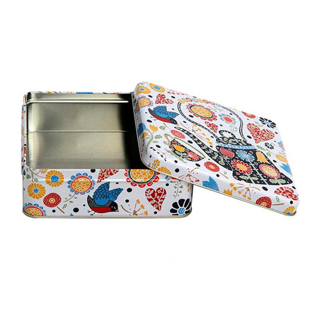 Lata Decorativa Metal Vgo 17 x 17 cm Dise&ntilde;o 3