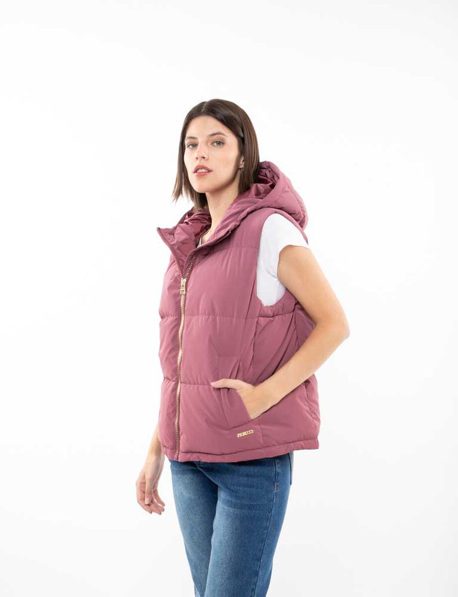 Parka Puffa Sin Mangas Mujer Fiorucci