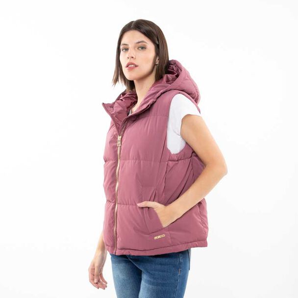 Parka Puffa Sin Mangas Mujer Fiorucci