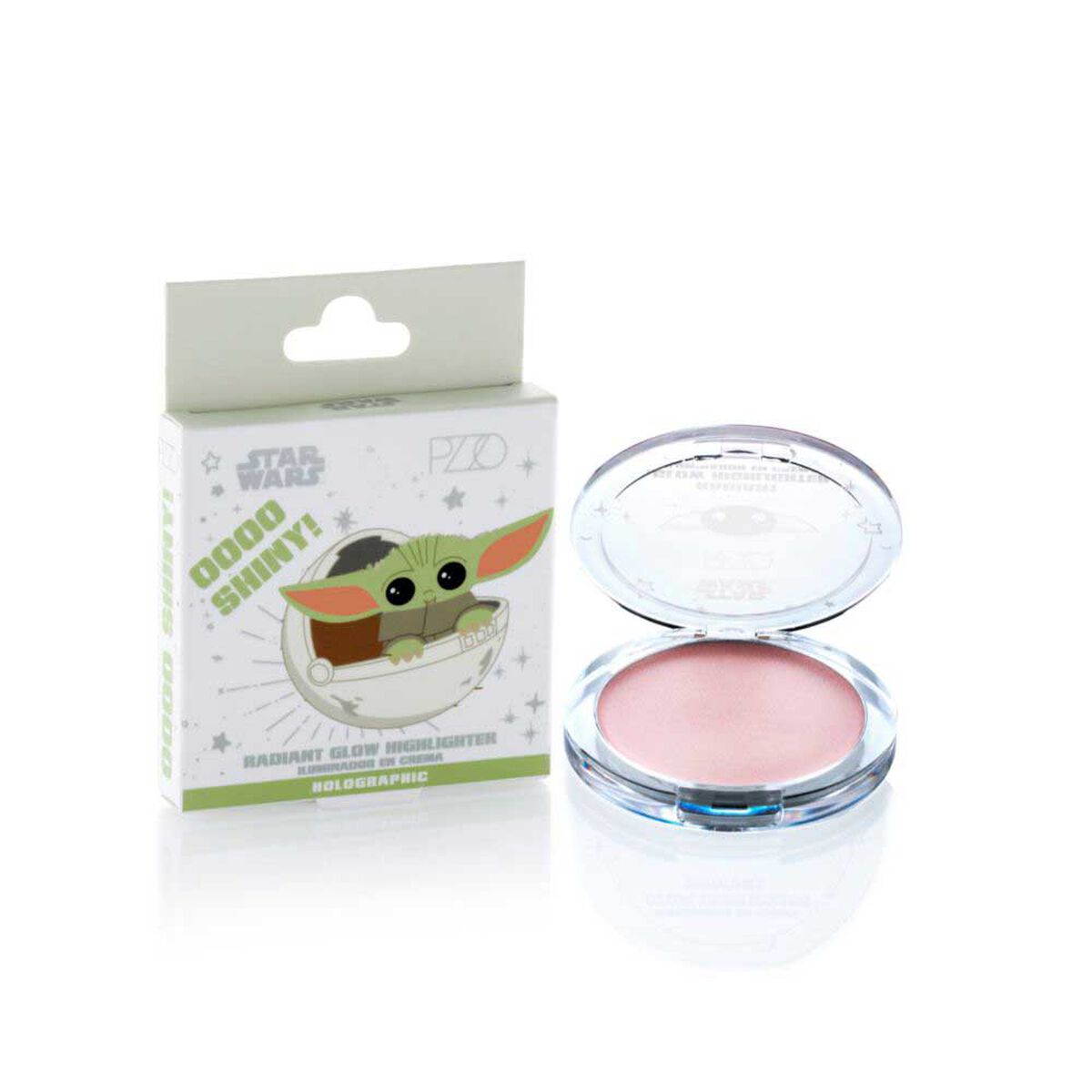 Iluminador de Rostro Radiant Glow Highlighter Holographic Star Wars Petrizzio