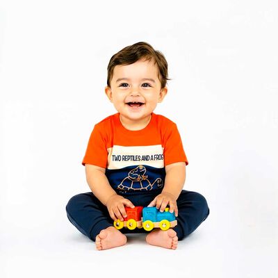 Polera Manga Corta Beb&eacute; Chess Baby