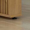 Juego de Comedor Vekkahome Julia Lara 4 Sillas Café