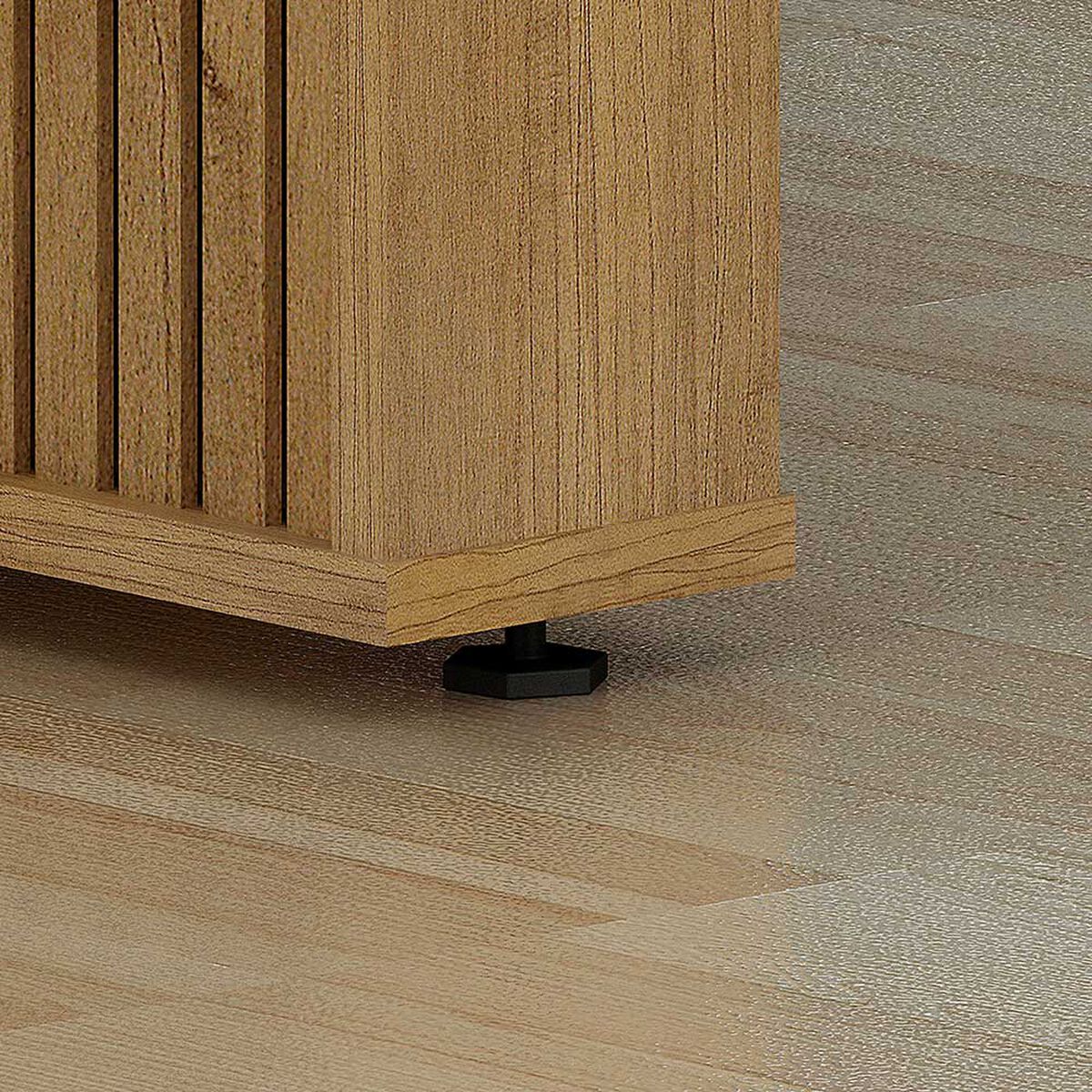 Juego de Comedor Vekkahome Julia Lara 4 Sillas Café