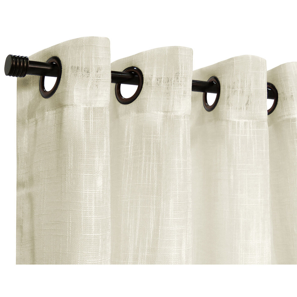 Cortinas Velo Lino 140X220 Cm Beige