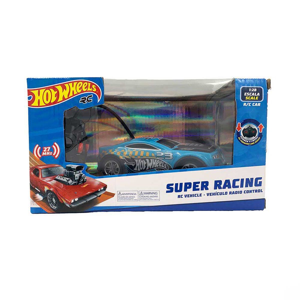Cars Radio Control 1:28  Racing Car 4 Diseño Surtido Hot Wheels