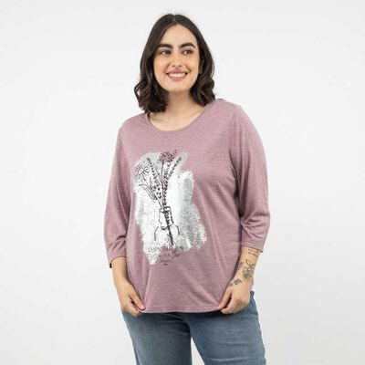 Polera Manga 3/4 Mujer Extralindas