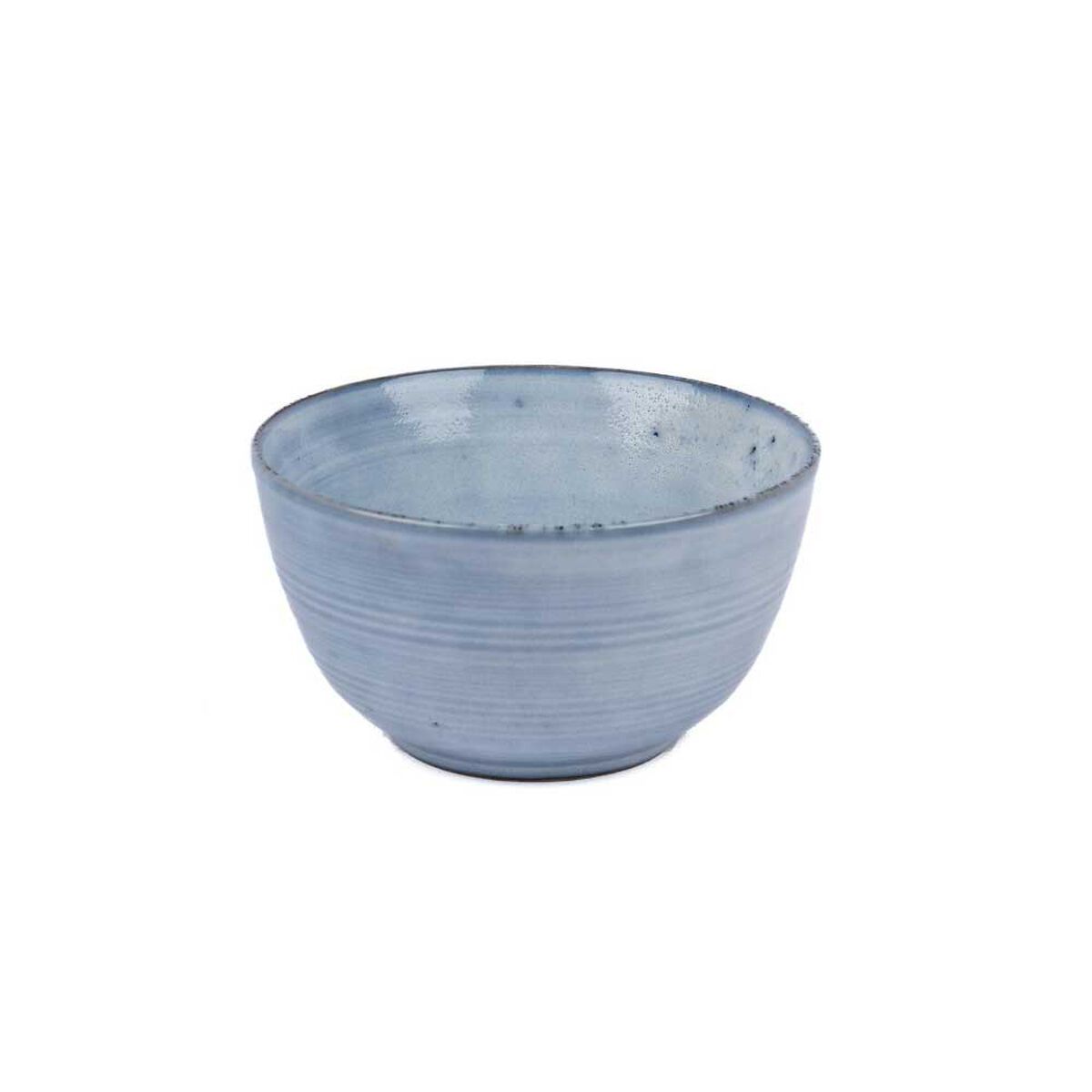Set 4 Bowls Simplit Amalfi Cerámica Gres 7,5 cm Azul