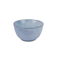 Set 4 Bowls Simplit Amalfi Cerámica Gres 7,5 cm Azul