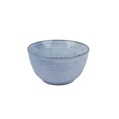 Set 4 Bowls Simplit Amalfi Cerámica Gres 7,5 cm Azul