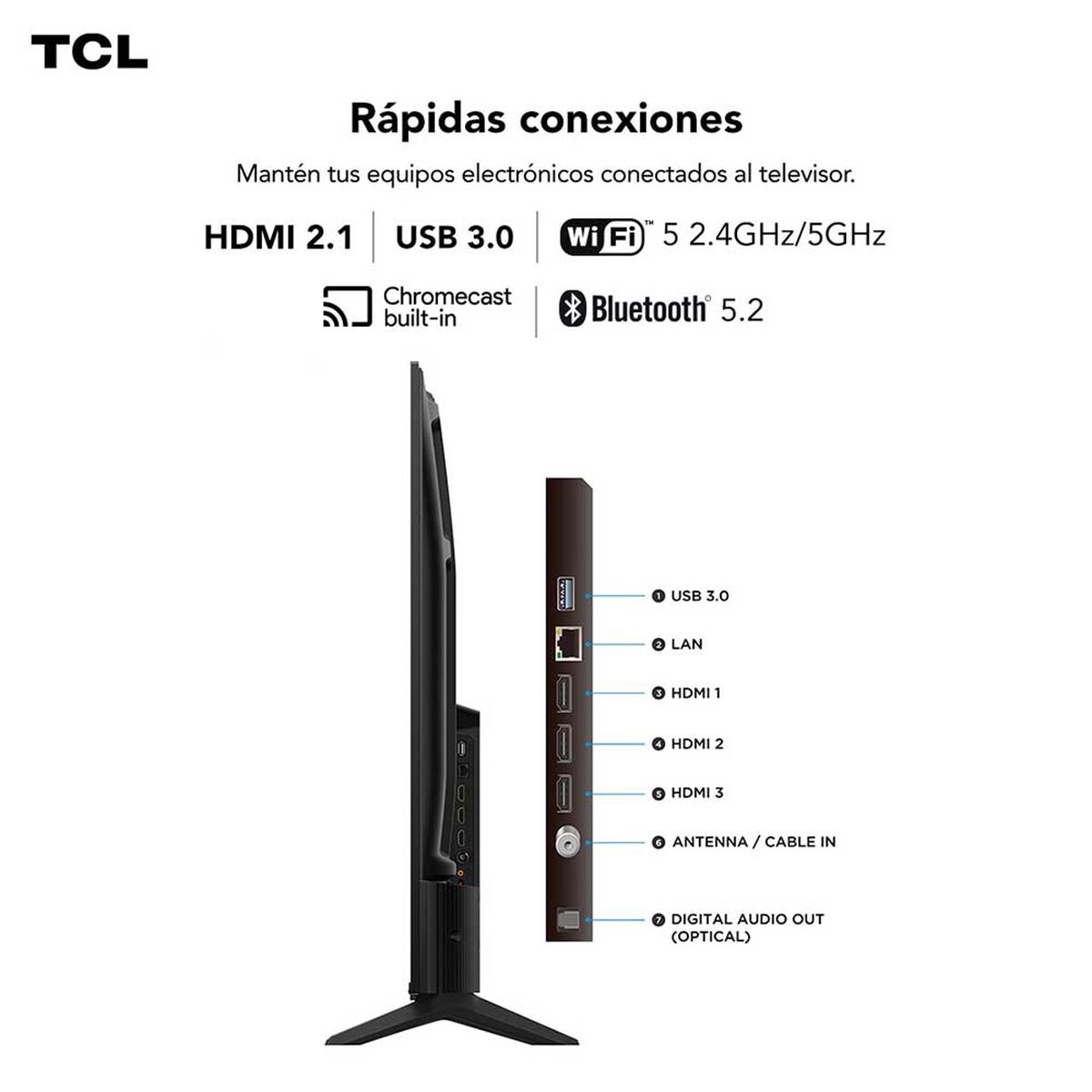 QLED Smart TV 65" 4K UHD T6C TCL