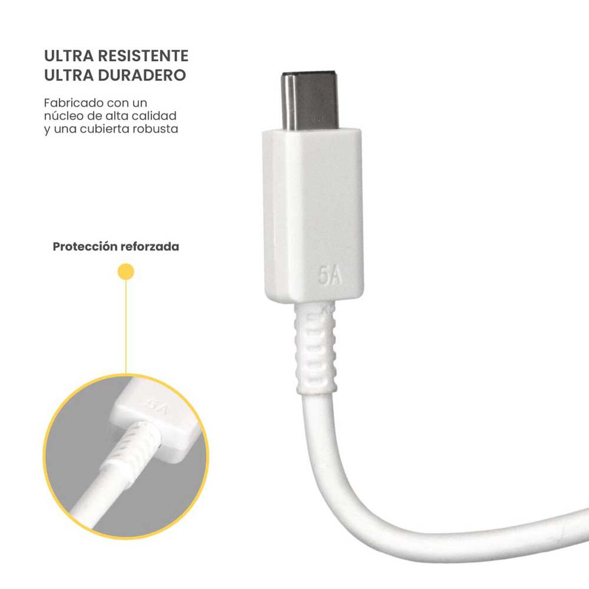 Cable de Carga Levo USB-C 100W 5A 1M