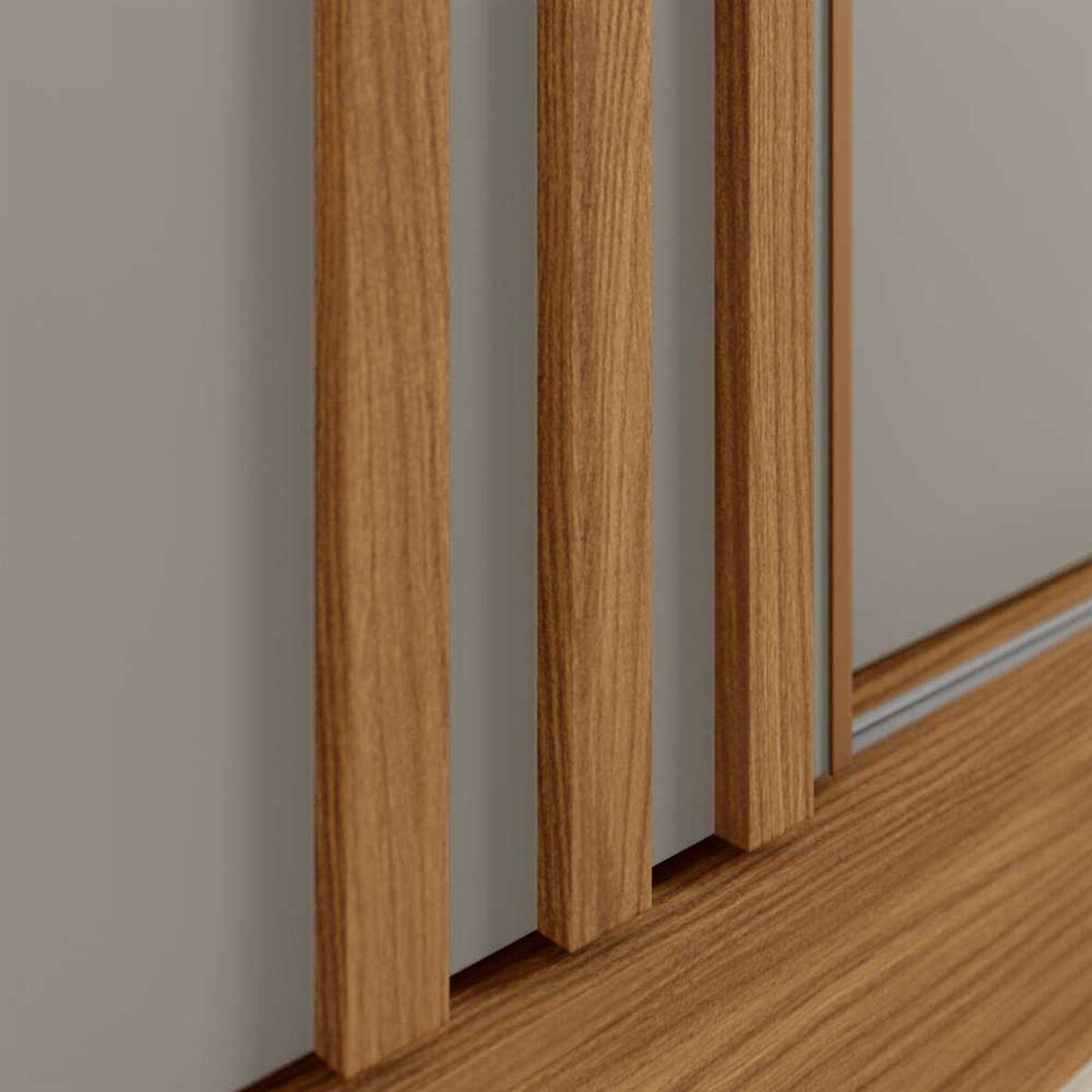 Clóset Home Mobili Amy Flex 2 Puertas 2 Cajones Beige