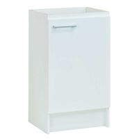 Mueble Base para Lavaplatos Mobikit Mini 1 Puerta Blanco