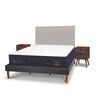 Cama Europea CIC King S&uacute;per Premium + Respaldo + Veladores