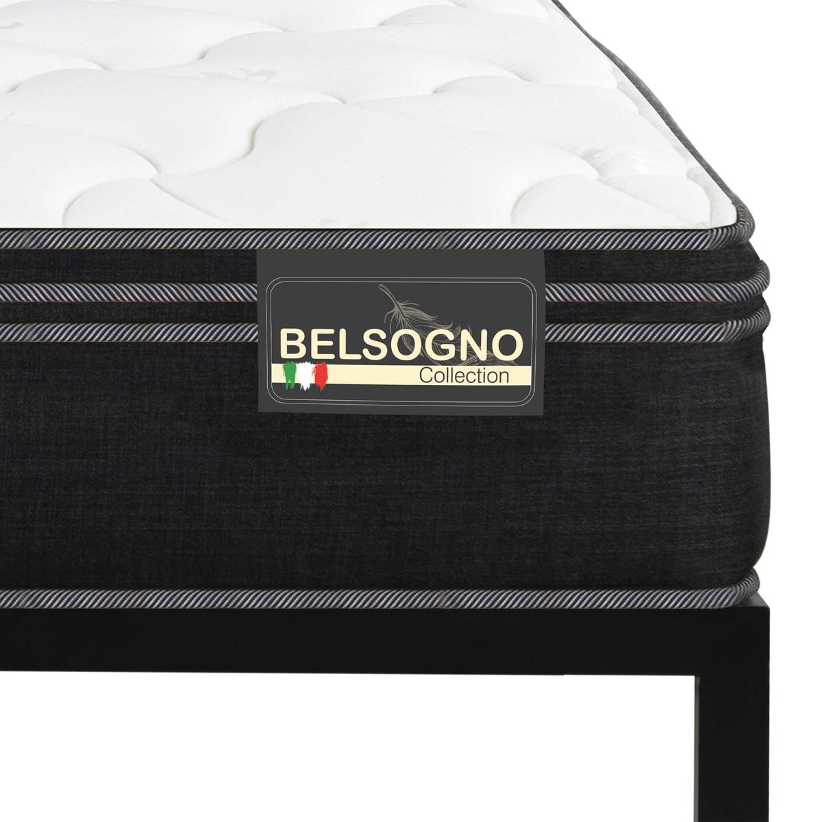 Cama Europea Belsogno 1,5 Plazas Premium