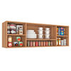 Mueble Aereo Cocina Vekkahome Alba 4 Puertas Caf&eacute;