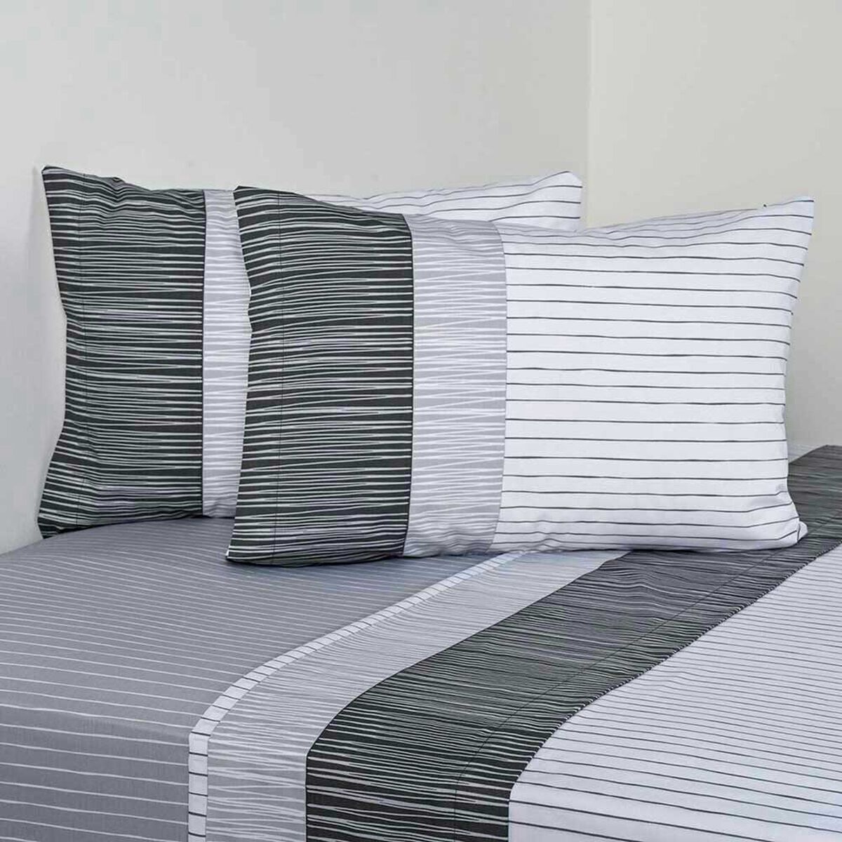 Juego de S&aacute;banas Estampado Cannon 200 Hilos King Marker