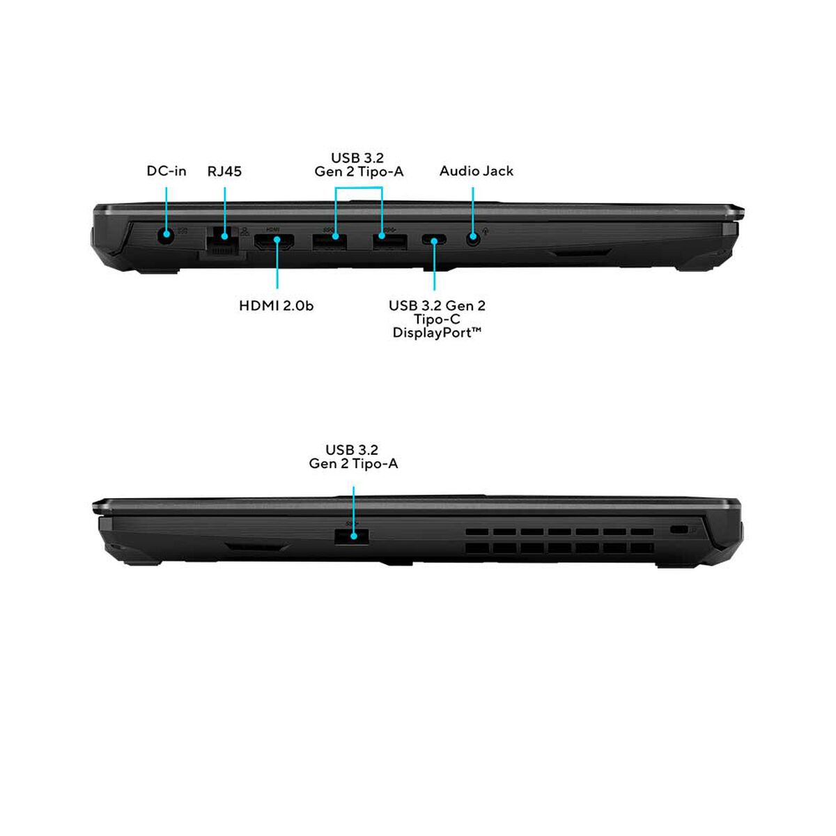 Asus Notebook Gamer TUF Gaming A15 FA506NF-HN003W AMD Ryzen 5 8GB 512GB SSD 15,6" NVIDIA RTX 2050