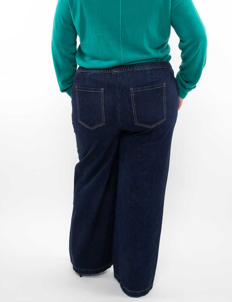 Jeans Wide Led Mujer Extralindas