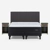 Cama Europea Rosen 2 Plazas Tempo Base Dividida + Set Lucio