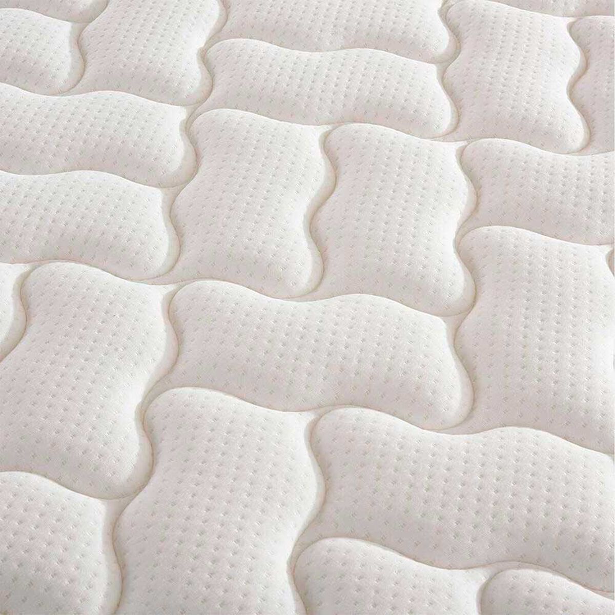 Cama Europea CIC 1,5 Plazas Anatomic + Respaldo Dublin Mostaza