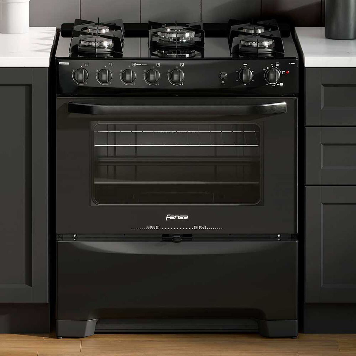 Cocina a Gas Fensa F 6500 T 5 Quemadores