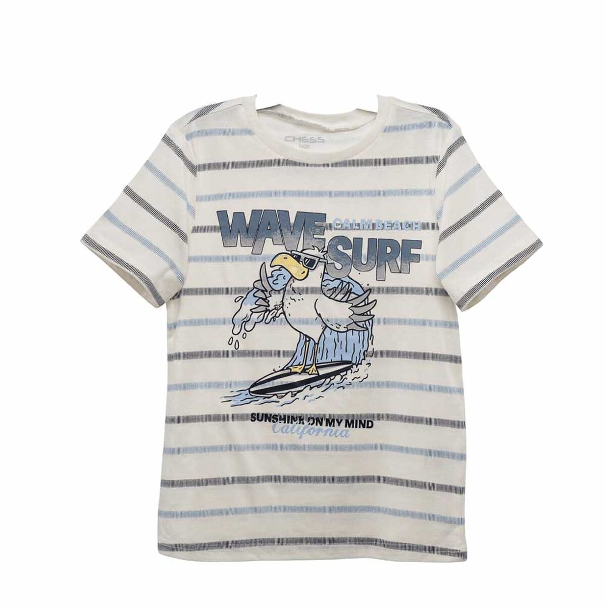 Polera Manga Corta Ni&ntilde;o Chess
