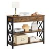 Buffet Fm Furniture Metalwood Colection Marrón Rústico