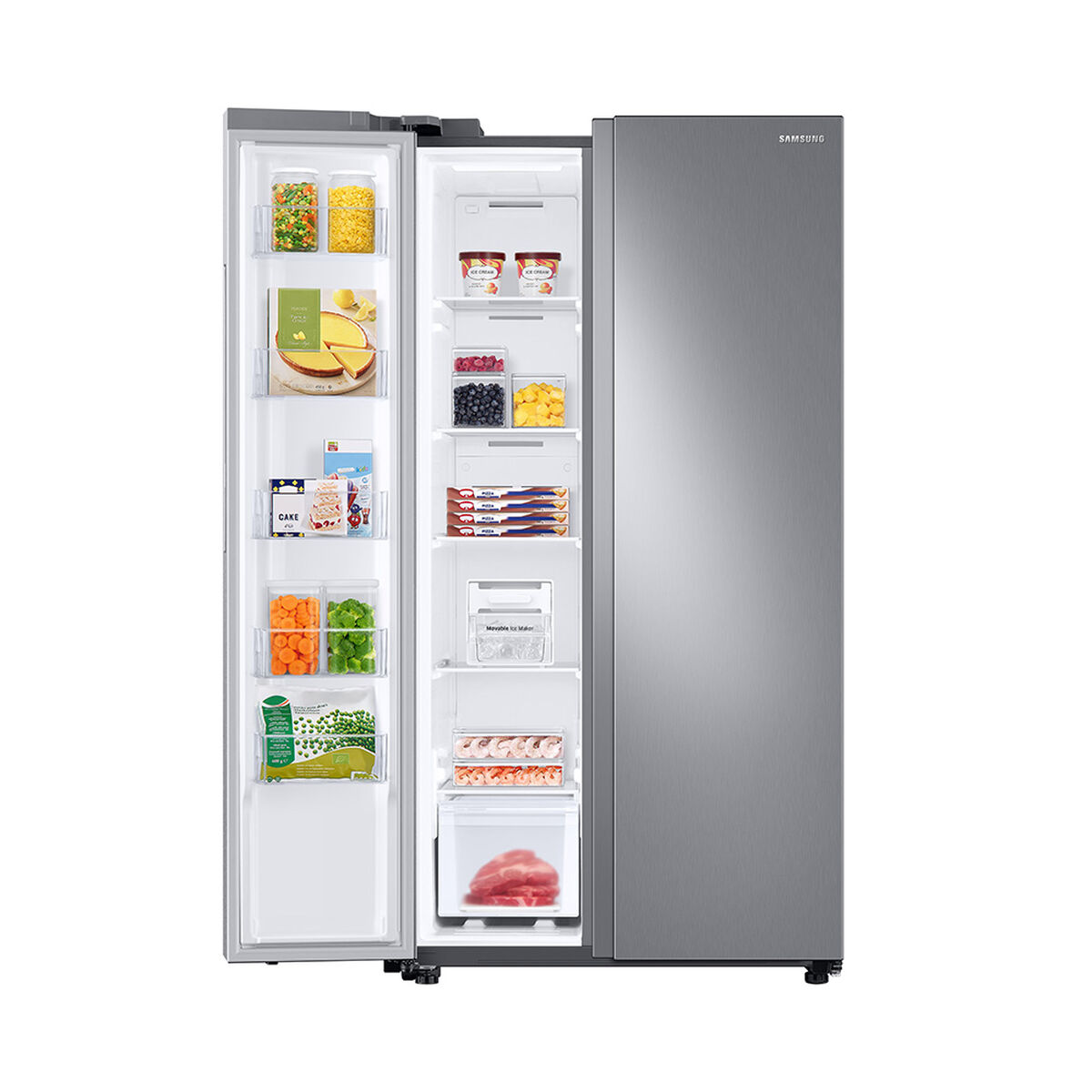 Refrigerador Side by Side Samsung RS64T5B00S9/ZS  638 lts.