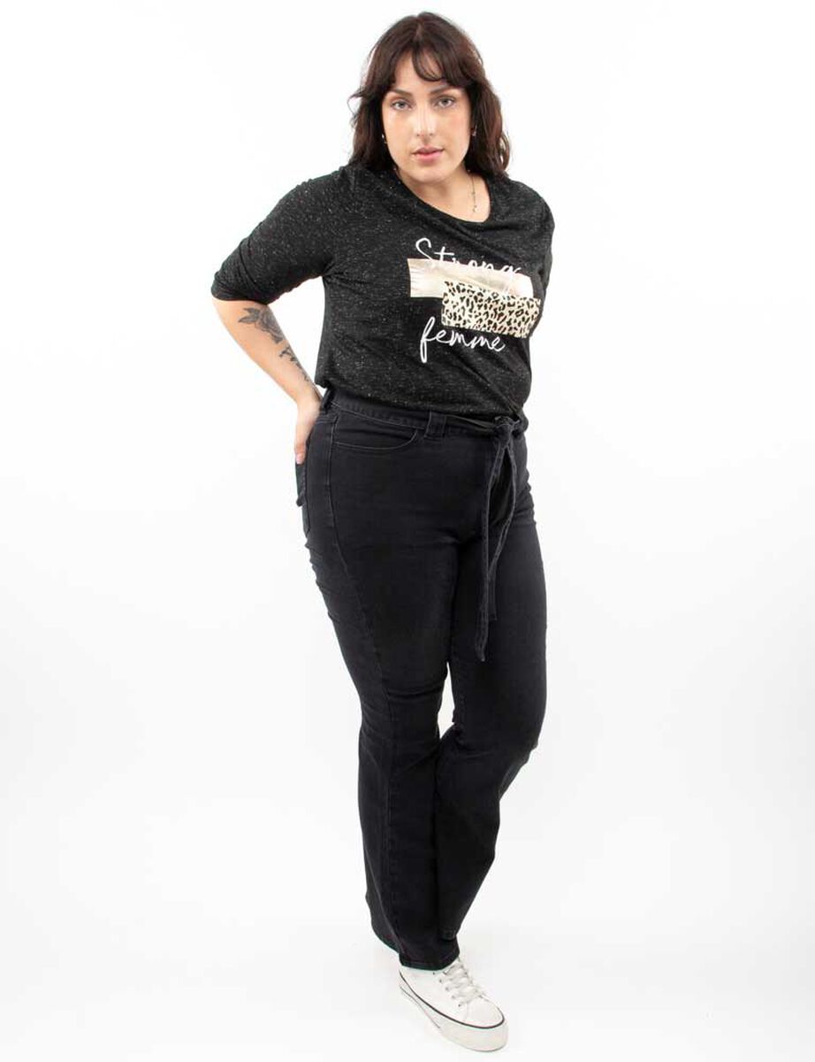 Jeans Flare Mujer Extralindas
