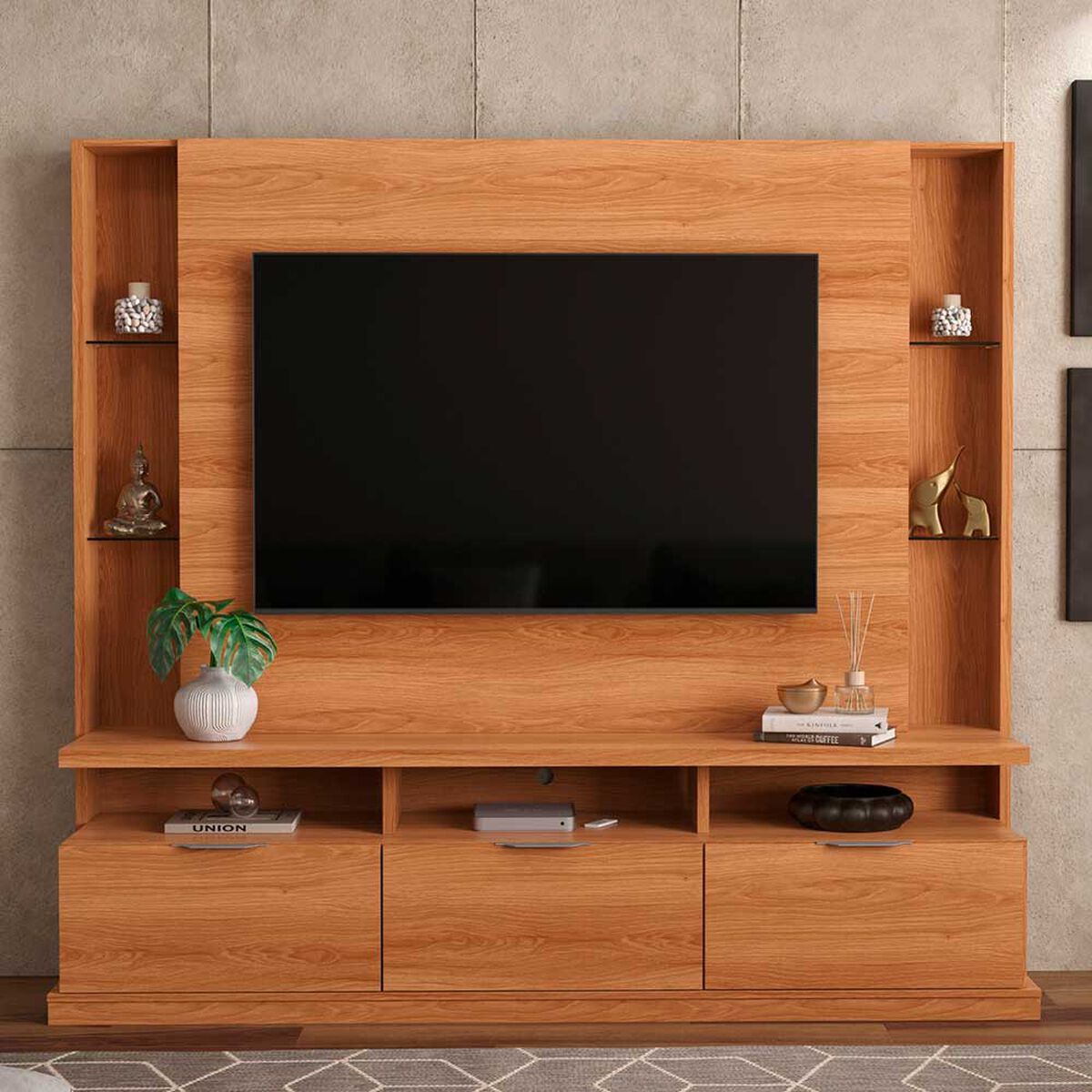 Home TV Onessta Bilbao Hasta 70" Jequitiba