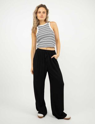 Imagen 2 del producto Pantalón Cintura Elasticada Mujer Icono Negro, Oliva, Rosado