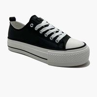 Zapatilla Urbana Mujer Icono Negro