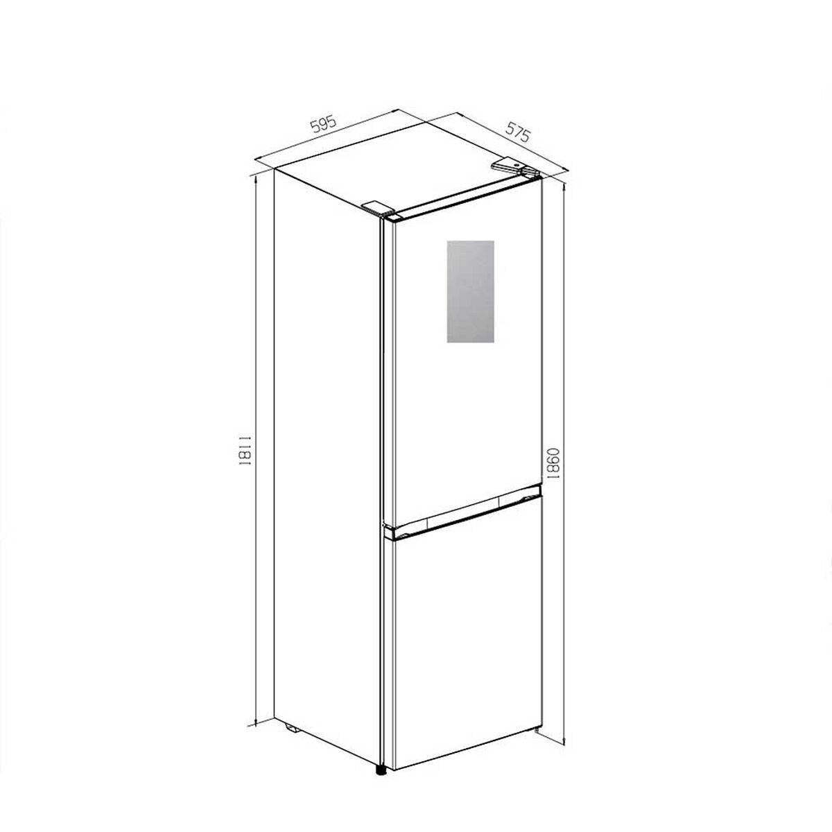 Refrigerador No Frost Hisense RD-39WC 300 lts.