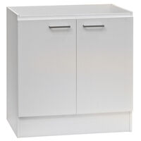 Mueble para Lavaplatos Mobikit Blanco 2 Puertas