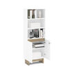 Mueble Organizador Lost Blanco/Café